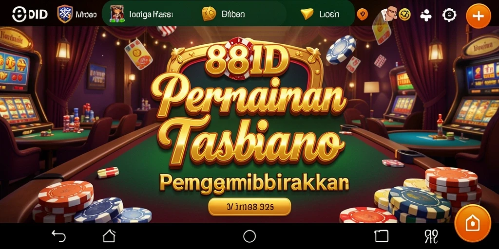 Tampilan utama gameplay <strong>88ID</strong> menunjukkan keseruan permainan Kasino.