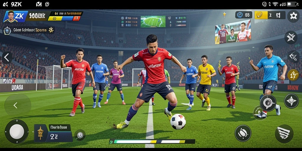 Tampilan gameplay mendebarkan dan interaktif dalam 9ZK.