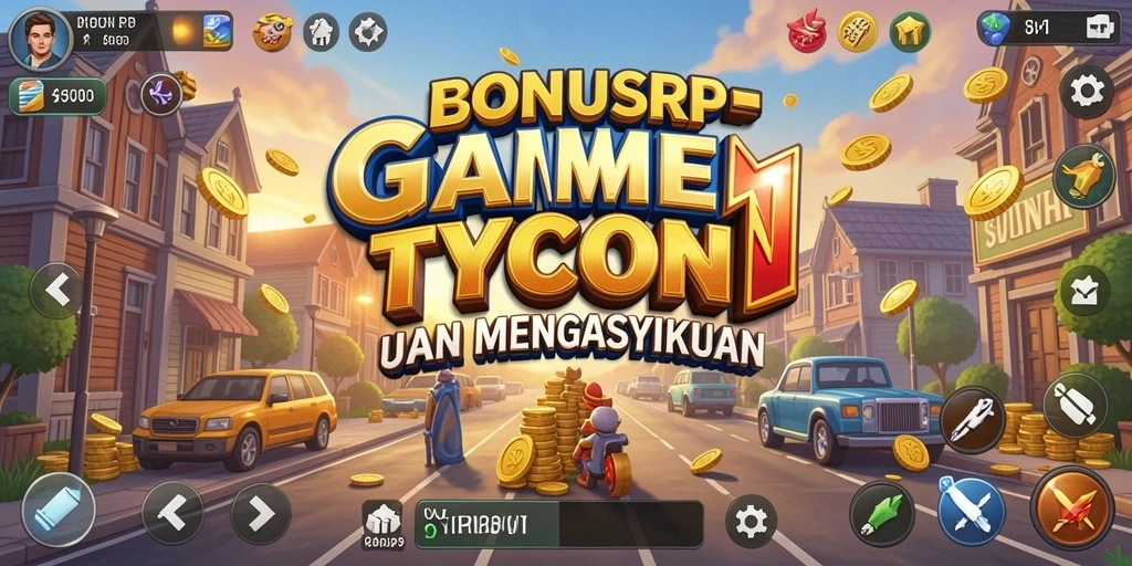 Screenshot yang menampilkan seru dan interaktifnya gameplay Tycoon.