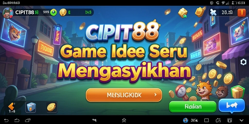 Tampilan gameplay menarik dari CIPIT88 yang mengasyikkan.