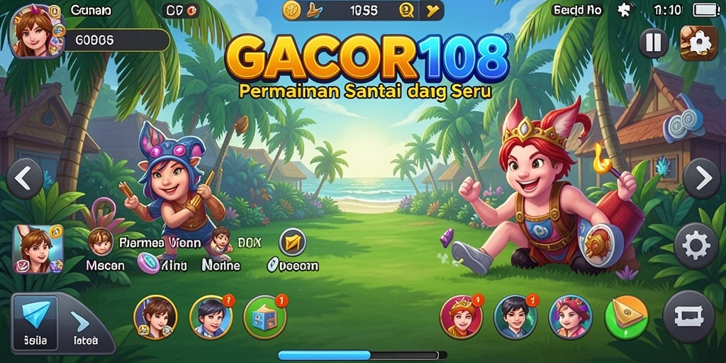 Screenshot GACOR108 menampilkan gameplay yang menyenangkan dan interaktif.