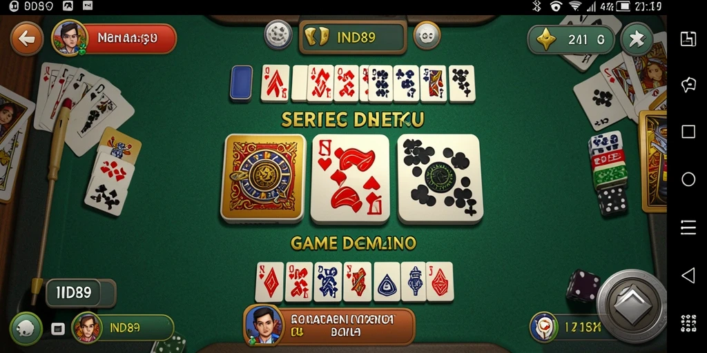 Tampilan gameplay domino yang menarik dari IND89.