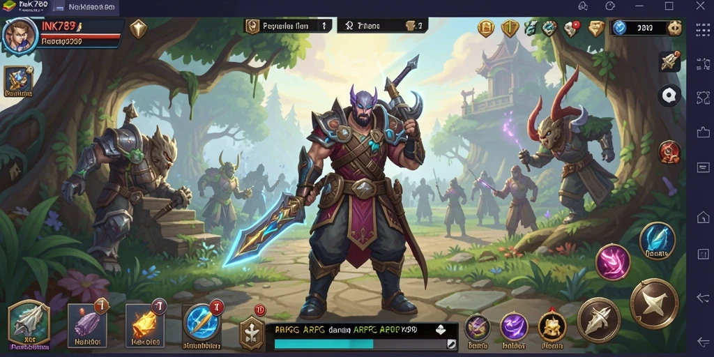 Gameplay seru INK789 dalam aksi ARPG mengagumkan.