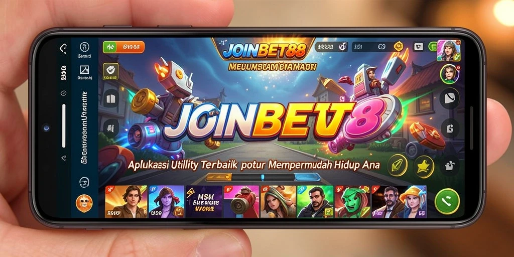 Tampilan antarmuka JOINBET88 yang sederhana dan fungsional.