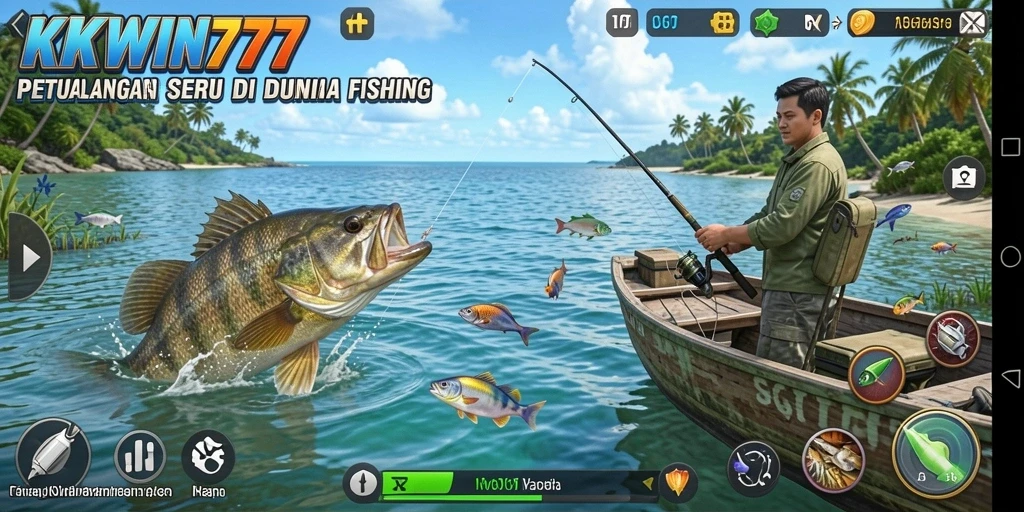 Tangkapan ikan besar dalam gameplay seru KKWIN777.