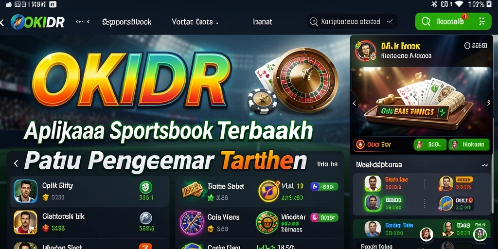 Tampilan gameplay OKIDR menunjukkan pengalaman taruhan yang menarik.