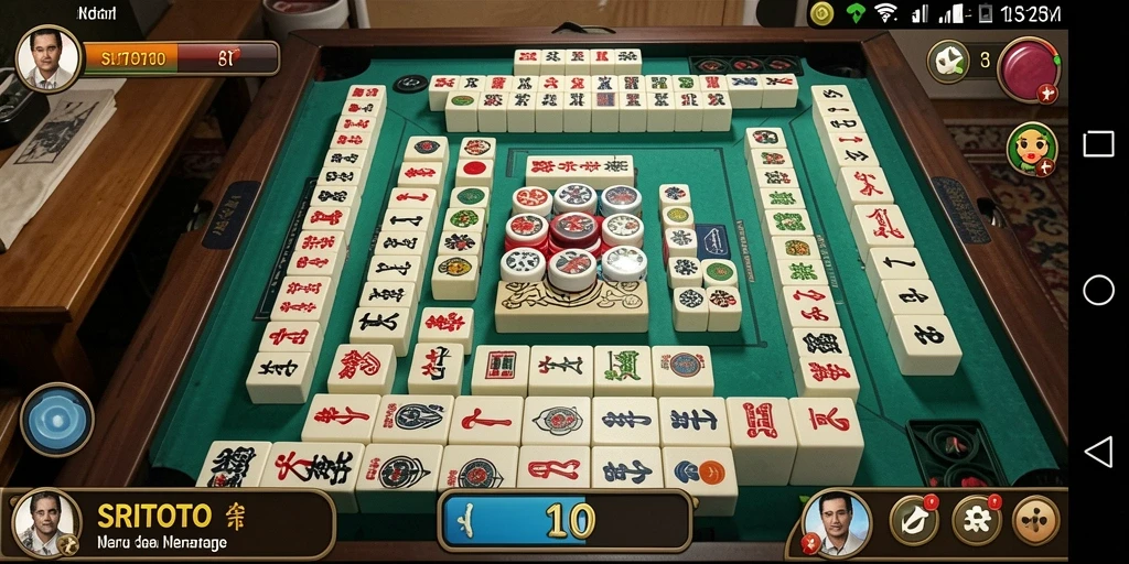 Tampilan gameplay Mahjong yang menarik dan menantang di SRITOTO.