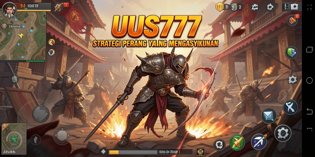 Screenshots UUS777 menampilkan aksi pertempuran yang mengasyikkan.
