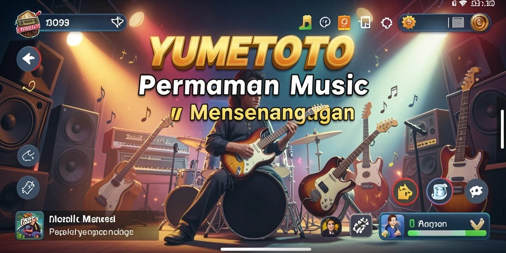 Tampilan gameplay YUMETOTO yang seru dan interaktif.